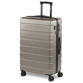 Maleta De Viaje Grande Abs Texturizado Trolley 70cm Xl 71170  Fucsia-antracita con Ofertas en Carrefour