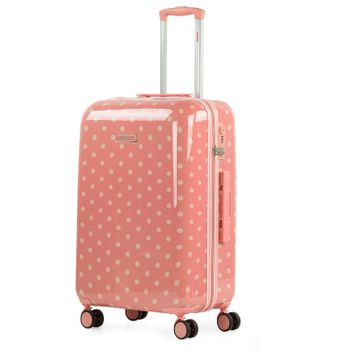 Set De Maletas De Viaje Rígidas Ruedas Dobles Cabina Y Mediana Tsa 132300  Coral con Ofertas en Carrefour