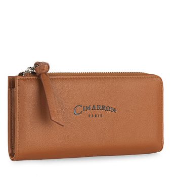 Cartera De Mujer Grande Piel Pu Con Monedero De Marca Cimarron De Mano. Capa Para Bloqueo