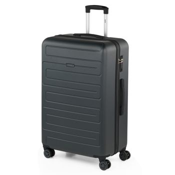 Maleta De Viaje Mediana Abs Trolley 60cm 4 Ruedas Dobles Candado Tsa 175060  Antracita con Ofertas en Carrefour