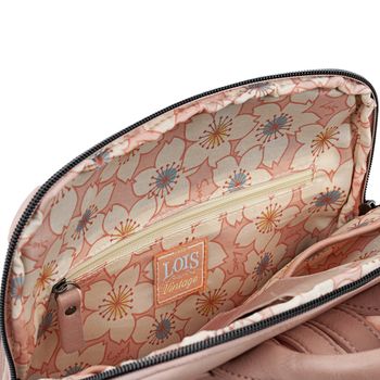 Bolso Mochila Mujer Casual Pequeña De Marca Lois De Piel Pu 302699 Camel  con Ofertas en Carrefour