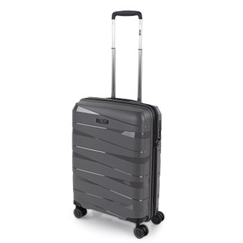 Maleta Trolley Con Ruedas Rígida Abs Gris Antracita Vidaxl con Ofertas en  Carrefour