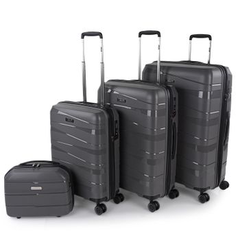 Maleta De Viaje Grande Abs Trolley 75 Cms Rígida 4 Ruedas 771170 Malva con  Ofertas en Carrefour