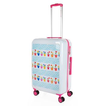 Maleta infantil Minnie´s sweet treats That´s Easy 2 ruedas  multidireccionales Turquesa