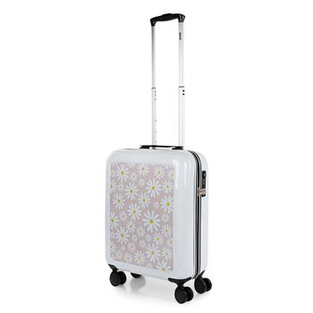 Pack 2 Maletas De Viaje Rígidas Cabina 4 Ruedas 55x40x20 Cm Trolley Abs  T71650p Azul/pista con Ofertas en Carrefour