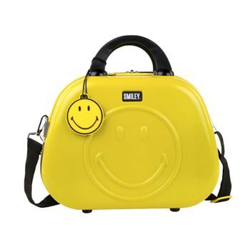 Necessaire Smiley Originals Amarelo/preto