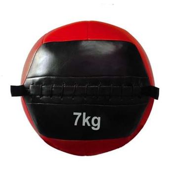 Balon Entrenamiento Funcional - 7kg - Color Rojo