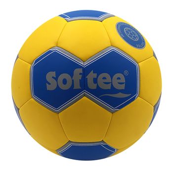 Balon Balonmano Softee Addicted - 56cm - Color Amarillo Y Azul