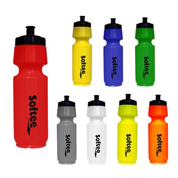 Botella Softee Energy 750 Ml - Color Naranja Fluor