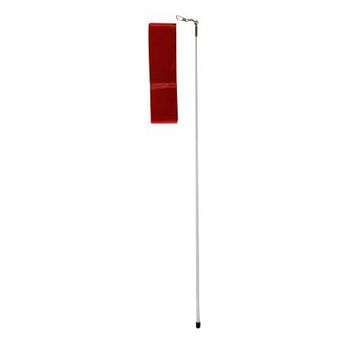 Set Stick + Cinta Ritmica - 600cm - Color Rojo