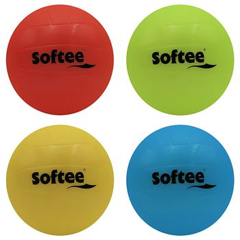 PELOTA GIGANTE SOFTEE FLEXI COLOR ROJO TALLA Ø85CM