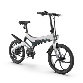 Behumax Bicicleta Eléctrica E-urban 890 White