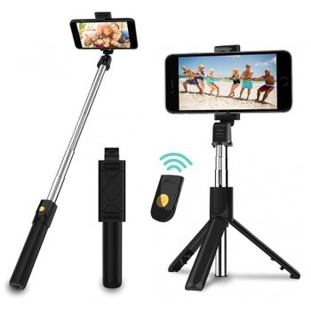 Palo Selfie NR9476 BL Palo Selfie con Tripode flexible 360