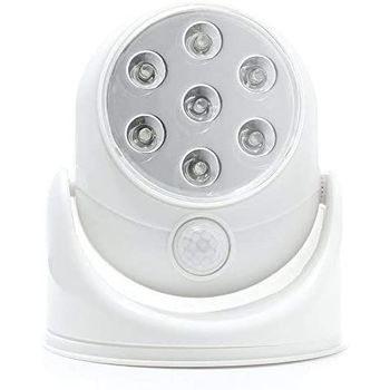 Luz Led Giratoria 360º Con Sensor Detector De Movimiento