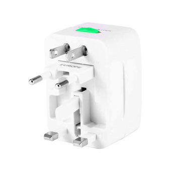 Enchufe con cargador USB 2,4A & 16A (schuko) - Artezo