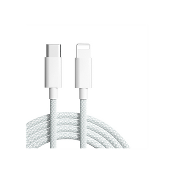 Cable De Carga Rápida Smartek Usb-c A Lightning Trenzado 20w Gris