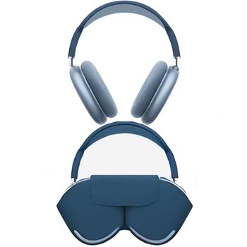 Auriculares Inalámbricos Smartek Tws Micrófono Bluetooth 5.0 Azul Con Funda