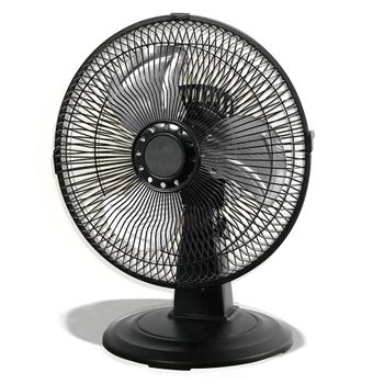 Ventilador Giratorio De Mesa 10" (25 Cm) Smartek®: Versátil Y Refrescante