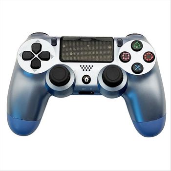 Smartek Mando Smtk-061 Compatible Con Ps4- Play Station 4 Azul Mate