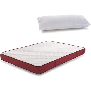 Pack Colchon De Espuma 80x190 Laura Altura 22 Cm + 1 Almohada