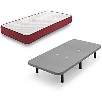 Cama Plegable De Metal 0.80x1.90 C/ Colchon