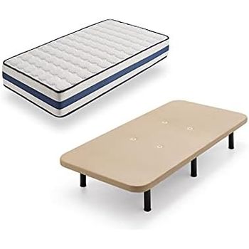 Colchón Flex Nube Visco 135x190 Con Tapiflex Beige Y Almohada Flex Líder  con Ofertas en Carrefour