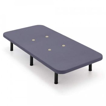 NALUI - Base Tapizada de Acero con patas de Altura 25cm y 5 Barras