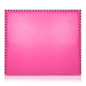 Cabecero Apolo Tapizado En Polipiel Rosa De Sonnomattress 90x120x8cm