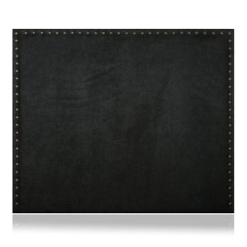 Cabecero Apolo Tapizado Nido Antimanchas Negro De Sonnomattress 145x120x8cm