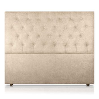 Cabecero Afrodita Tapizado Nido Antimanchas Beige De Sonnomattress 90x120x8cm