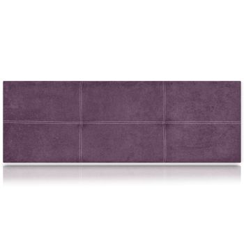 Cabecero Poseidón Tapizado Nido Antimanchas Violeta De Sonnomattress 130x50x5cm