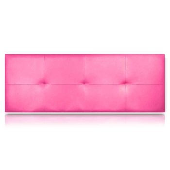 Cabecero Zeus Tapizado En Polipiel Rosa De Sonnomattress 90x50x5cm