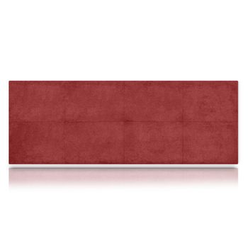 Cabecero Zeus Tapizado Nido Antimanchas Rojo De Sonnomattress 130x50x5cm