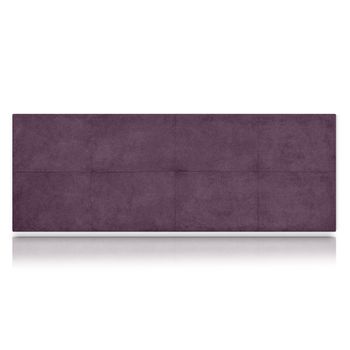 Cabecero Zeus Tapizado Nido Antimanchas Violeta De Sonnomattress 90x50x5cm