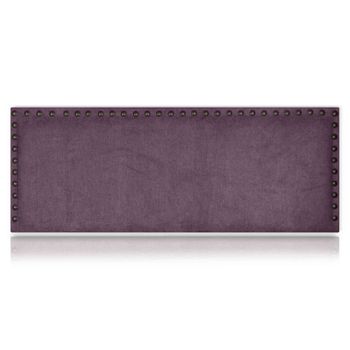 Cabecero Dafne Tapizado Nido Antimanchas Violeta De Sonnomattress 115x55x8cm