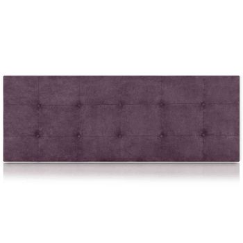 Cabecero Artemisa Tapizado Nido Antimanchas Violeta De Sonnomattress 100x55x8cm