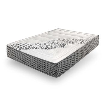 Colchon Muelles Ensacados 135x190 Perla Spring, Altura 25 Cm, Multicapa,  Antiestres, Ergonomico Y Transpirable. Firmeza 3/5 Media con Ofertas en  Carrefour