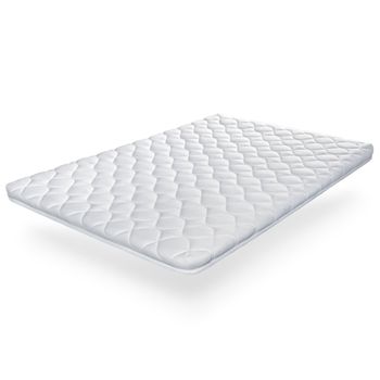 Topper 140x200-6 cm Viscoelastico Sobrecolchon para Cama 140 Cubre Colchón  Hipoalergénico de Poliuretano para Dormir Mejor en el Dormitorio  Sobrecolchon con Funda Extraíble y Lavable : : Hogar y cocina