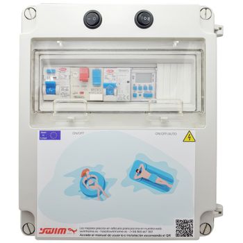 Cuadro Eléctrico Piscina Contactor Motor 100w Control On/off (0,5cv)