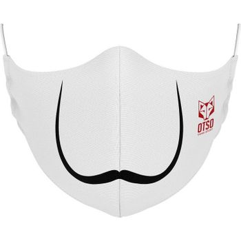 Otso Mascarilla Moustache Blanco