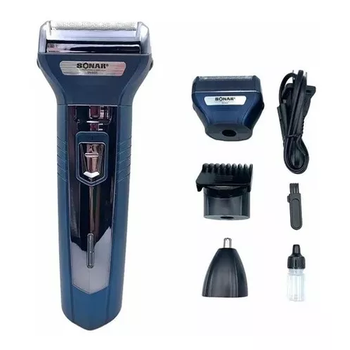 Mesko MS2931 Cortapelos Eléctrico Profesional, 5 en 1, Afeitadora para  Hombre, Ajuste de corte, Cabezales y Cuchilla Acero Inoxidable, Batería  Recargable, Cabello, Barba y Vello Corporal, Rojo/Negro