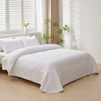 Colcha Bouti Icelands Greta Garbo Cama 90 Cm Blanco