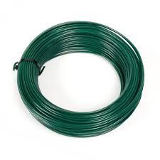 Alambre Plastificada Verde. (n2º, 2/7)  0,7/1,2mm,  0,250 Kgr