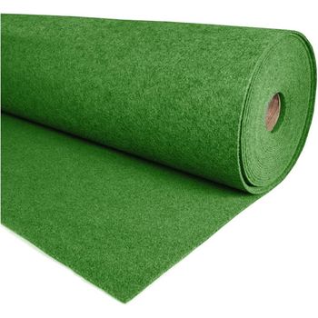 Alfombra Verde Claro Para Eventos. 1x60m