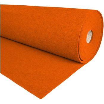 Alfombra Naranja Para Eventos. Metro Lineal (ancho 1m)