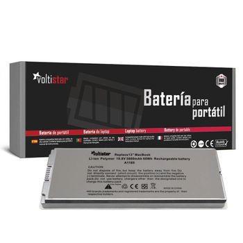 Batería Para Portátil Apple Macbook 13 Pulgadas A1185 Blanca