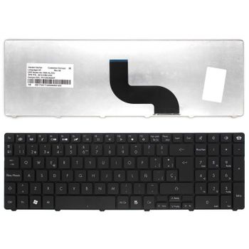 Teclado Para Portátil Packard Bell Mp-09b26e0-6981 Pk130c83017 Nsk-alb0s 9z.n1h82.b0s 90.4hs07.s0s