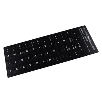 Pegatina Para Convertir Teclado En Idioma Italiano Negro