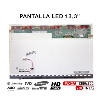 Pantalla Lcd De 13.3" Para Portátil Apple Macbook A1181-mb062ll/a