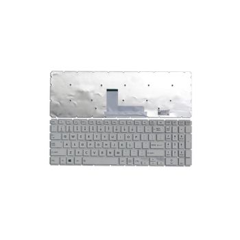 Teclado Para Portátil Toshiba Satellite L55-b L55d-b L55dt-b L55t-b Nsk-v91sq Aebliu00120 9z.nbcsq.101 Blanco